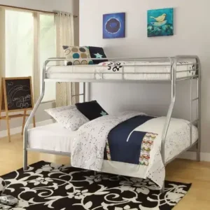 B 501 Single/Double Bunk Bed - Grey