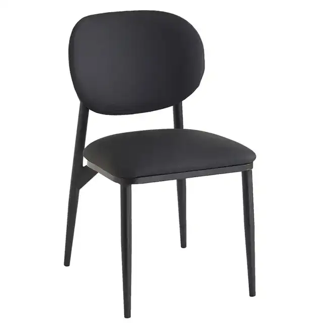 Gideon Dining/Lounge Chair in Black and Black — 1 Chair