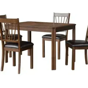 5-PIECE DINING SET - ESPRESSO