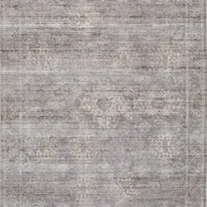 5 X 8 AREA RUG - GREY/IVORY/BEIGE