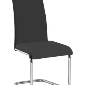 C 1871 - Chair (Black PU) — 1 Chair