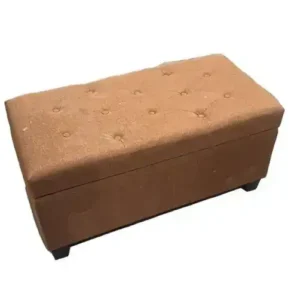 STORAGE OTTOMAN - BROWN