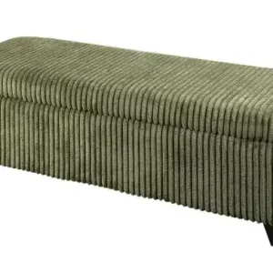 STORAGE OTTOMAN - GREEN