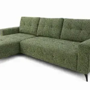 LHF SECTIONAL SLEEPER - GREEN