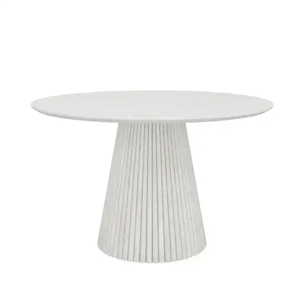 5-PIECE DINNG SET - WHITE WASH