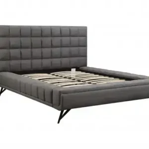 KING PLATFORM BED - GREY