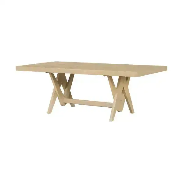 7-PIECE DINING SET - NATURAL