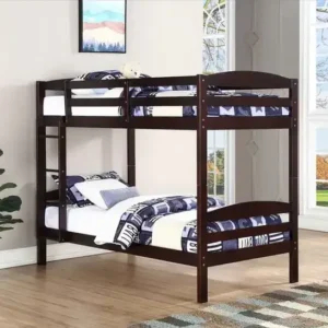 B 124 Single/Single Bunk Bed - Espresso