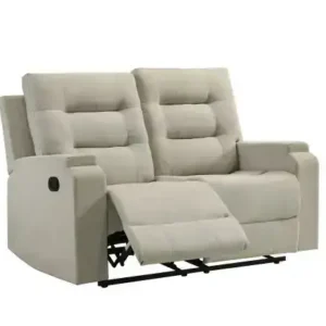 RECLINER LOVE SEAT - BEIGE