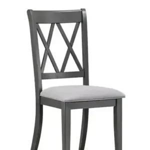C 1098 - Chair (Grey Fabric) — 1 Chair