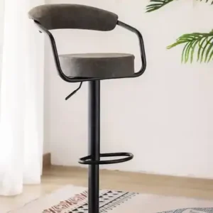 ST 7561 - Bar Stool - Grey PU