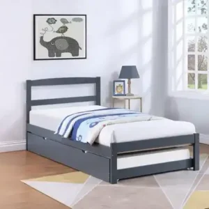 IF 416-39" Single Bed - Grey