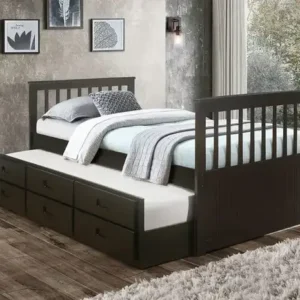 IF 314 Single/Single Captain Bed - Espresso