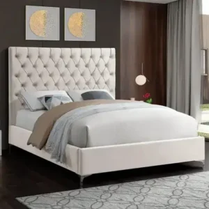 IF 5642 (Creme) - 60" Queen Bed