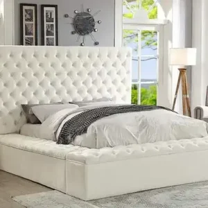 IF 5792 (Creme) - 60" Queen Bed