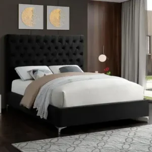IF 5643 (Black) - 60" Queen Bed