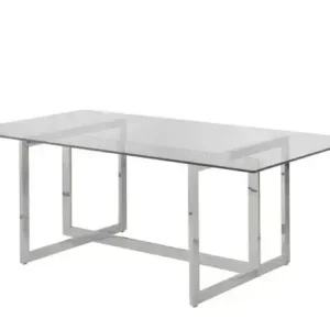DINING TABLE - SILVER
