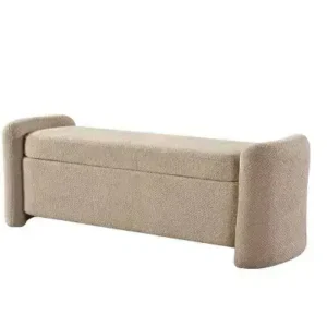 STORAGE BENCH - BEIGE