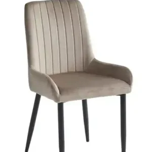 C 1511 - Chair (Beige Velvet) — 1 Chair