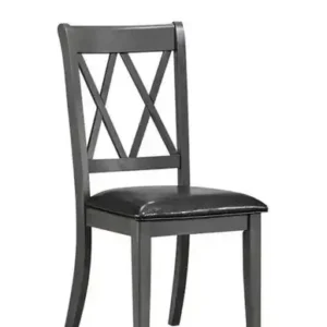 C 1099 - Chair (Black PU) — 1 Chair