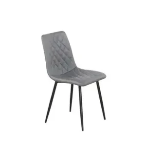 C 1712 - Chair (Grey PU) — 1 Chair