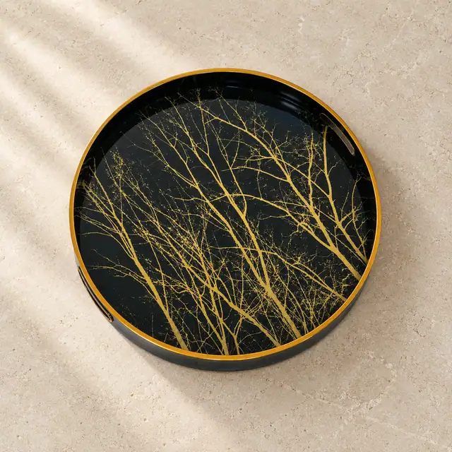 Marble Tray — High Angle Top